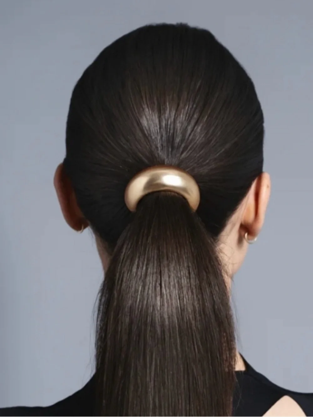 NEW - 3 Gold Ponytail Hair Ties - like Michelle Pfeiffer in The Madison!